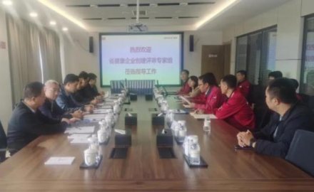 金沙9001以诚为本通过省级健康企业评估